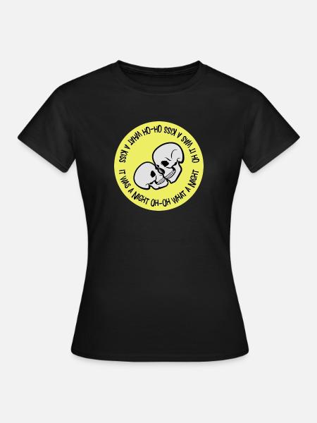 So ein Kuss - Frauen T-Shirt - Schwarz