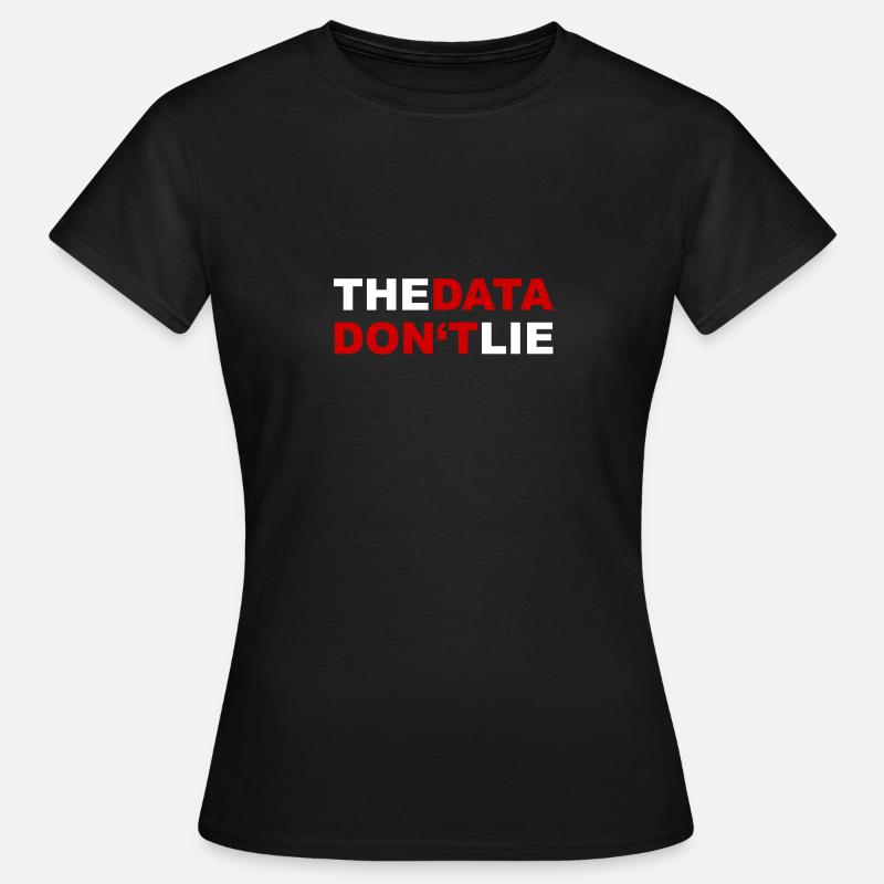 Data - Women's T-Shirt - black