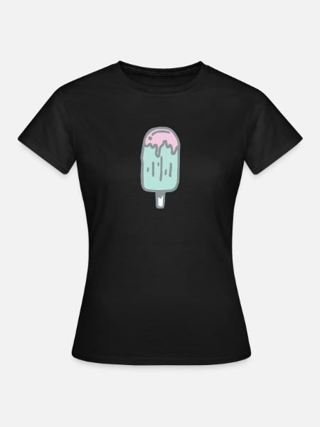 Eis am Stil - Frauen T-Shirt - Schwarz