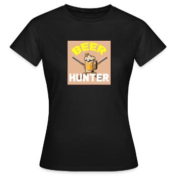alcool - T-shirt Femme - noir - Devant - AI Model Female 172 dark (172cm)