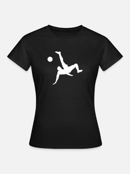 Fallrückzieher - Frauen T-Shirt - Schwarz