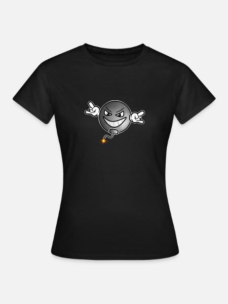Bombe Version 2 - Frauen T-Shirt - Schwarz