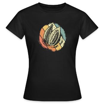 chocolate - Women's T-Shirt - black - Front - AI Model Female 172 dark (172cm)