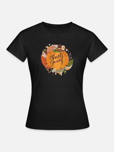Erntedankfest - Frauen T-Shirt - Schwarz