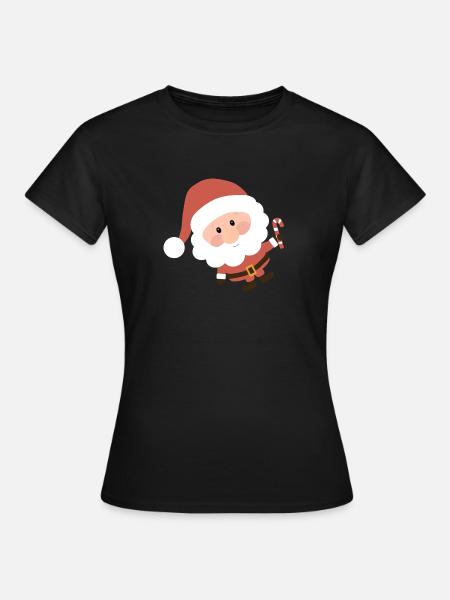 Santa Claus - Women's T-Shirt - black