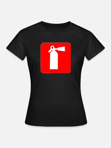 extinguisher - Women's T-Shirt - black