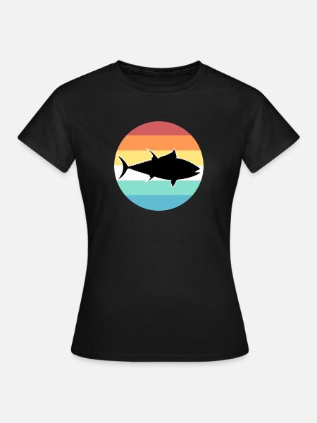 Thunfisch - Frauen T-Shirt - Schwarz