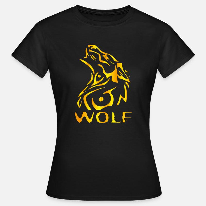 WOLF - WOLF - Women's T-Shirt - black