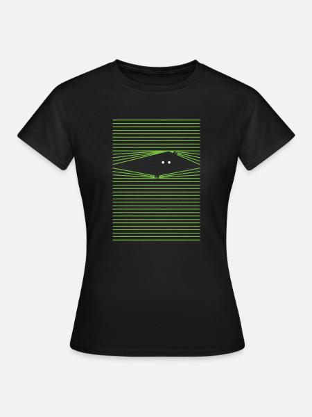 rouleau d’ombre - T-shirt Femme - noir