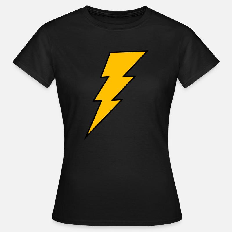 Blitz - Frauen T-Shirt - Schwarz