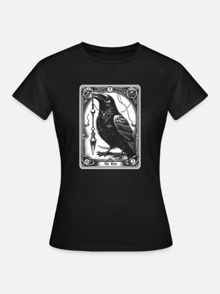 Rabenpendel Tarot - Frauen T-Shirt - Schwarz