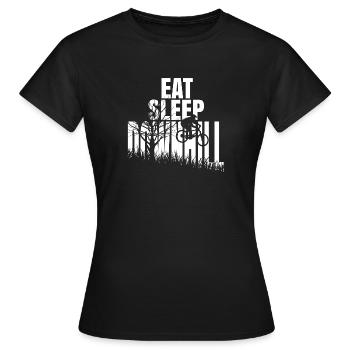 Downhill Gift Downhiller chemise - T-shirt Femme - noir - Devant - AI Model Female 172 dark (172cm)