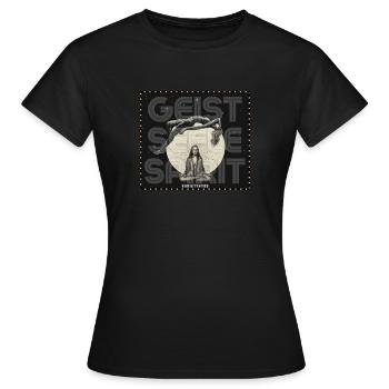Spirit theme - Women's T-Shirt - black - Front - AI Model Female 172 dark (172cm)