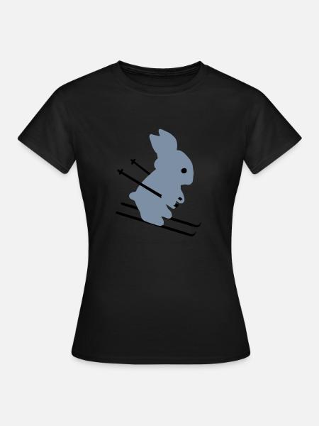 Ski Bunny - Women's T-Shirt - black