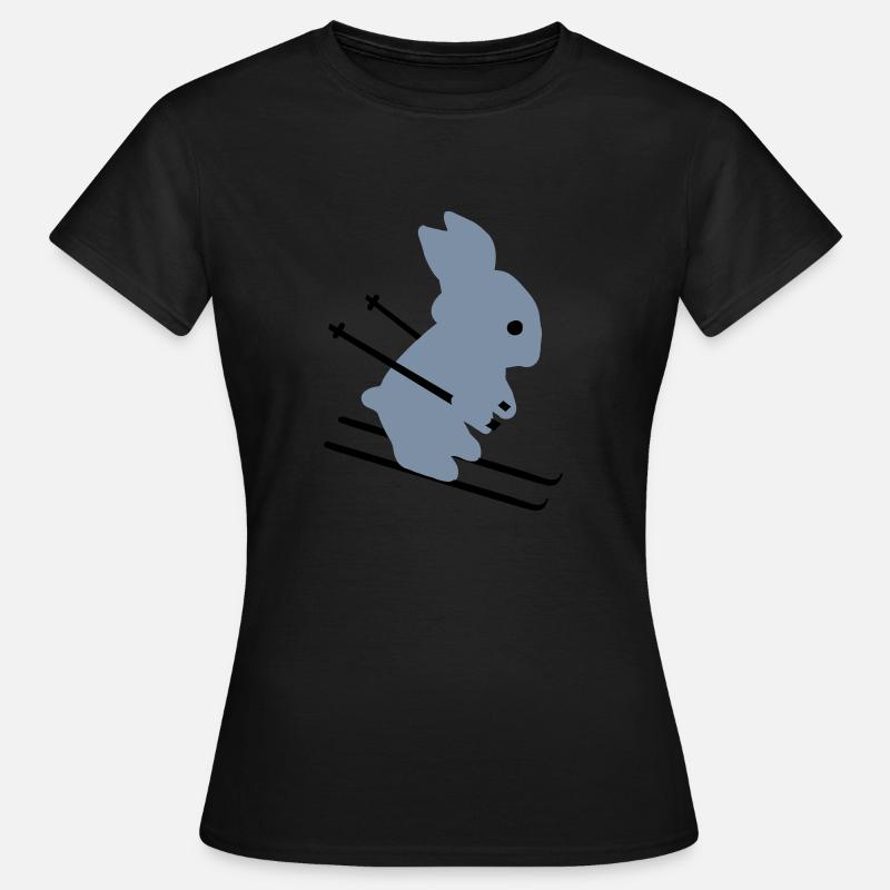 Ski Bunny - Women's T-Shirt - black