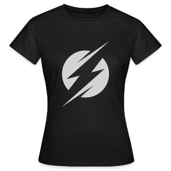 Blitz - Frauen T-Shirt - Schwarz - Vorne - AI Model Female 172 dark (172cm)