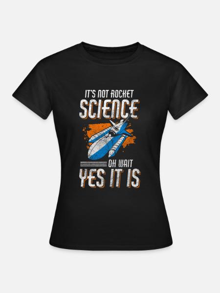 Universum Planet Astronomie Kosmos - Frauen T-Shirt - Schwarz