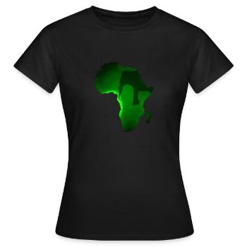 Green Elephant - Frauen T-Shirt - Schwarz - Vorne - AI Model Female 172 dark (172cm)