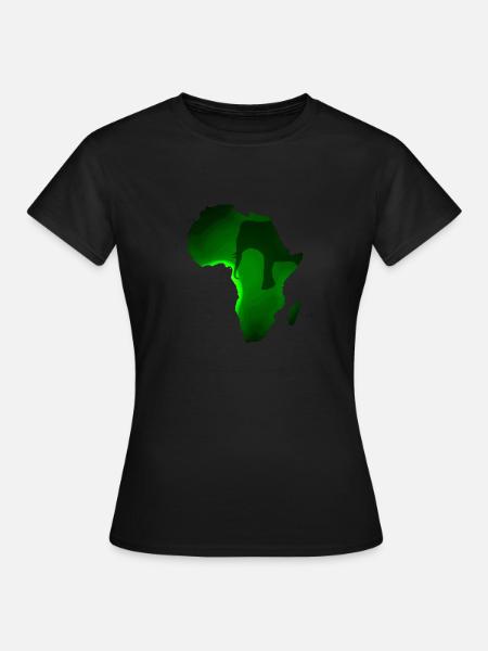 Green Elephant - Frauen T-Shirt - Schwarz