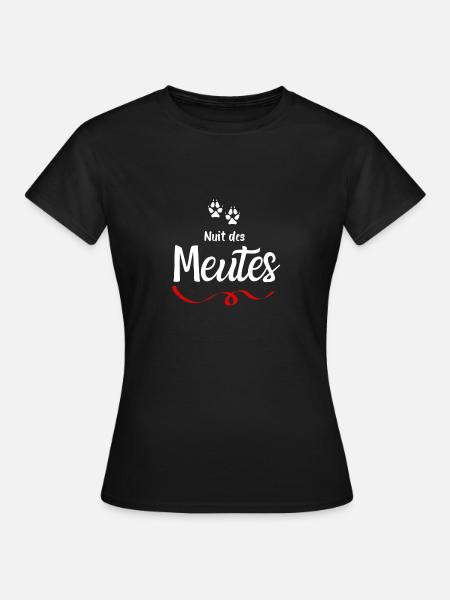 Nacht der Packungen - Frauen T-Shirt - Schwarz
