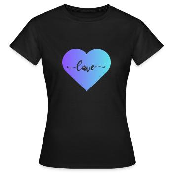 Chien Chiens Chiens - T-shirt Femme - noir - Devant - AI Model Female 172 dark (172cm)