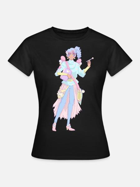 Manga fille en vêtements pa-n-N - T-shirt Femme - noir