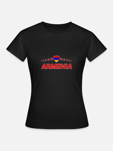 Armenien - Frauen T-Shirt - Schwarz