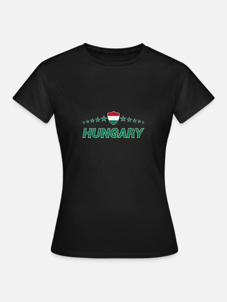 Ungarn - Frauen T-Shirt - Schwarz