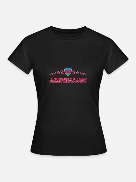 Aserbaidschan - Frauen T-Shirt - Schwarz