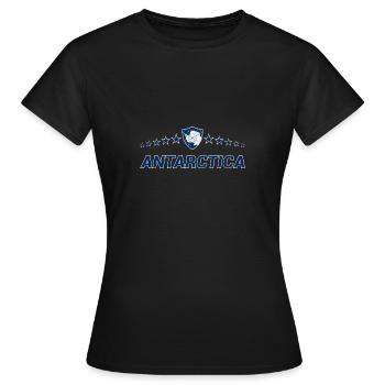 Antarctique - T-shirt Femme - noir - Devant - AI Model Female 172 dark (172cm)