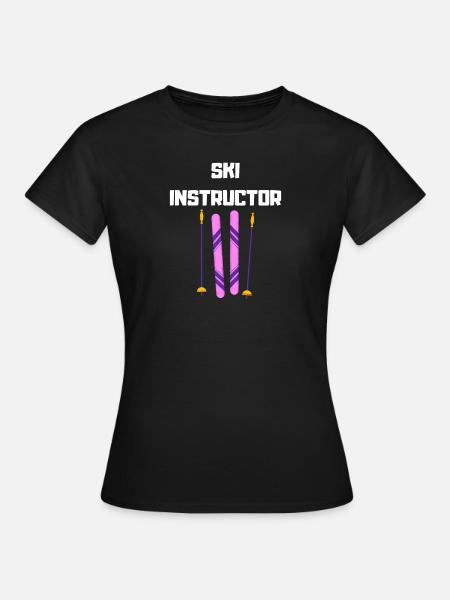 Maestro di Sci Maestro di Sci - Maglietta da donna - nero
