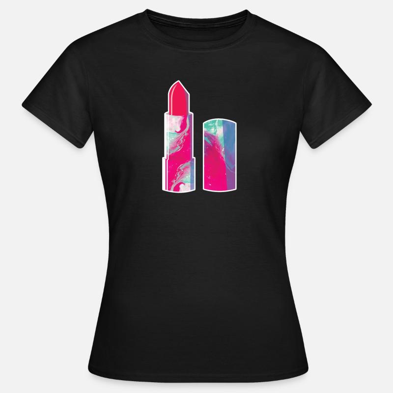 lipstick - Women's T-Shirt - black