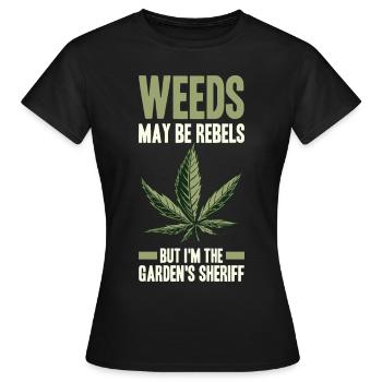 Gartenbau - Frauen T-Shirt - Schwarz - Vorne - AI Model Female 172 dark (172cm)