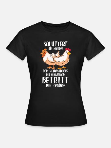 Hühnerflüsterer Huhn Hühnerhalter Hühner - Frauen T-Shirt - Schwarz