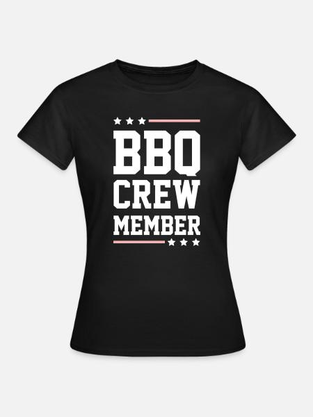 Bbq Crew - Frauen T-Shirt - Schwarz