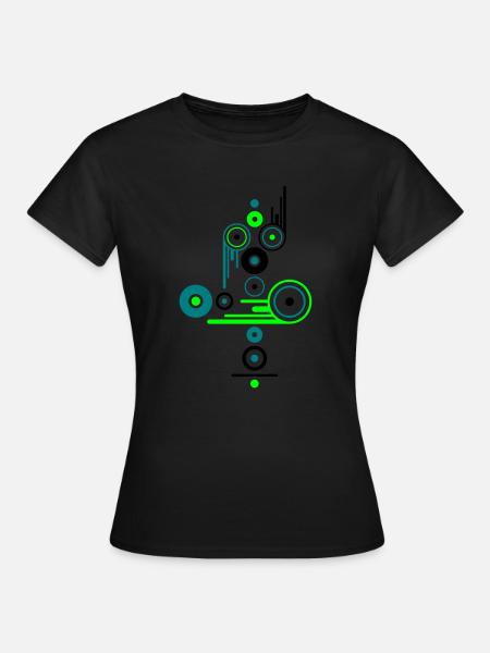 access - T-shirt dam - svart