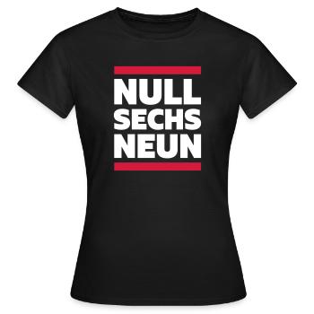 NULL SIX NINE - Women's T-Shirt - black - Front - AI Model Female 172 dark (172cm)