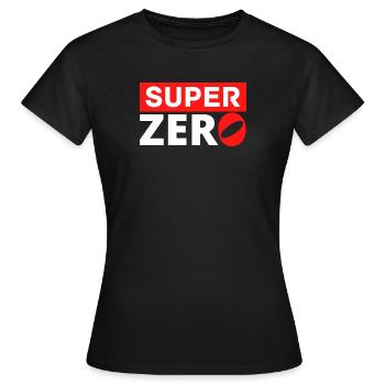 Super Null - Frauen T-Shirt - Schwarz - Vorne - AI Model Female 172 dark (172cm)