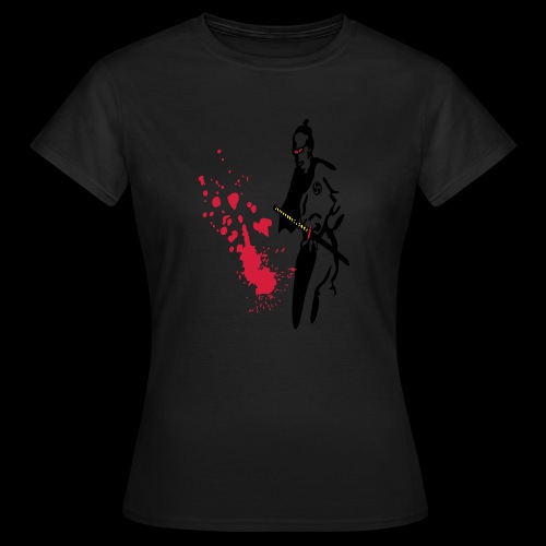 Bushi und Blut - Dame-T-shirt