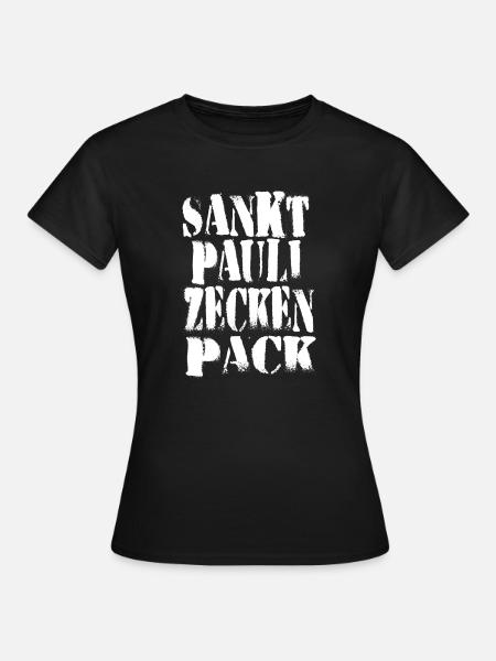 St. Pauli Zecken Pack - Frauen T-Shirt - Schwarz