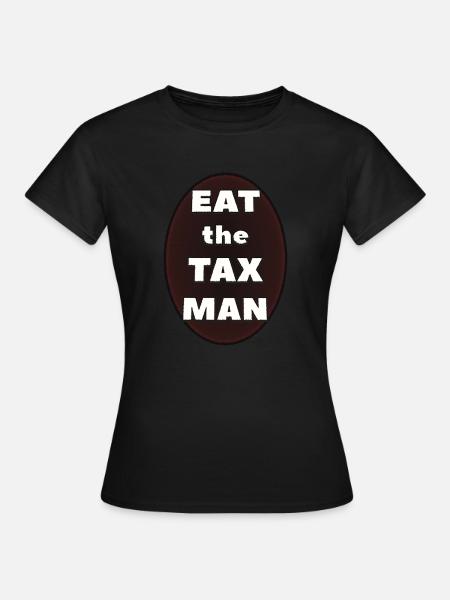 Iss den Zöllner - Frauen T-Shirt - Schwarz
