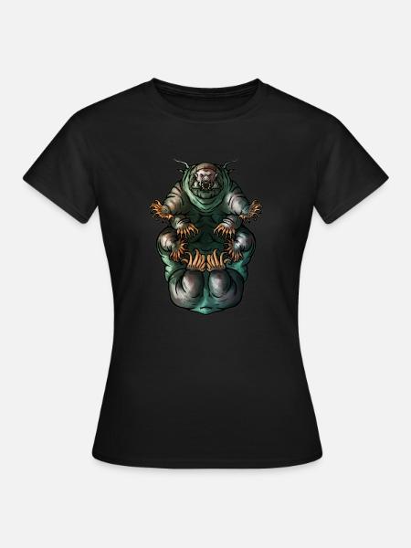 Tardigrade - Frauen T-Shirt - Schwarz