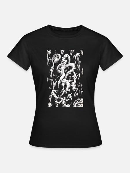 Airbourne Fauna - Frauen T-Shirt - Schwarz