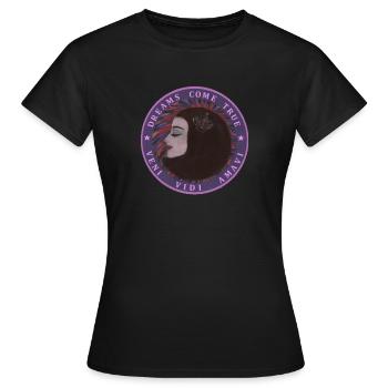 Miss Elizabeth - Women's T-Shirt - black - Front - AI Model Female 172 dark (172cm)