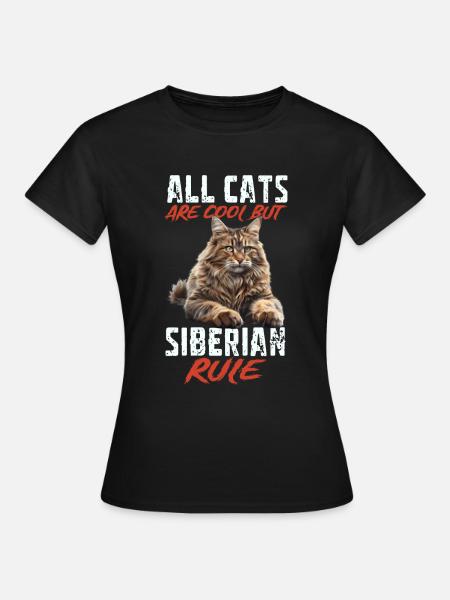 Sibérien - T-shirt Femme - noir