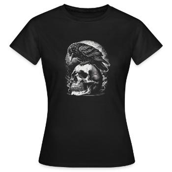 Émissaire de minuit - T-shirt Femme - noir - Devant - AI Model Female 172 dark (172cm)