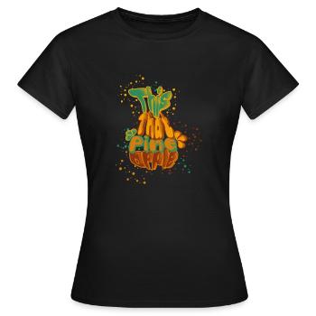 Ce que l’ananas - T-shirt Femme - noir - Devant - AI Model Female 172 dark (172cm)