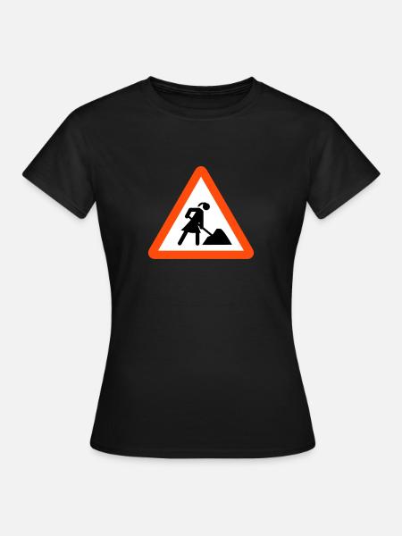chantier - T-shirt Femme - noir