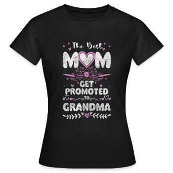 Grandpa Parents Pamper Baby - Women's T-Shirt - black - Front - AI Model Female 172 dark (172cm)