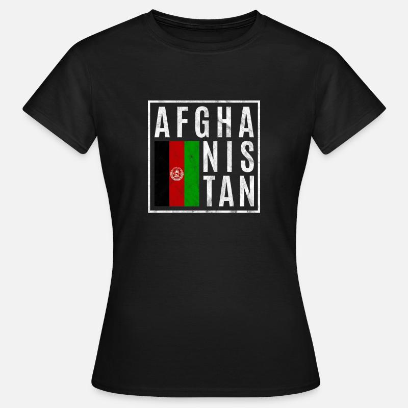 Afghanistan - Women's T-Shirt - black